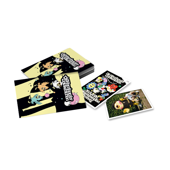Goldkehlchen-Sticker-Pack mit mehreren Sammelstickern